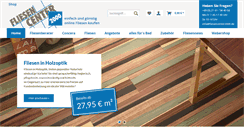 Desktop Screenshot of fliesencenter2000.de